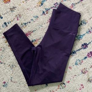 AR-33 Large purple and black tie dye workout pant